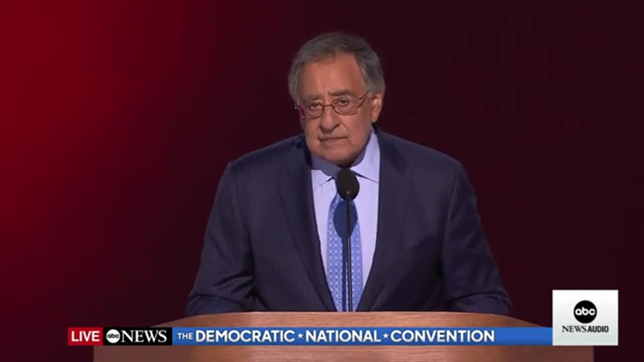 FULL SPEECH_ Leon Panetta says 'we need Kamala Harris behind the Resolute desk'