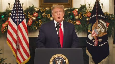 President Donald Trump delivers important message to Americans on 12-22-2020