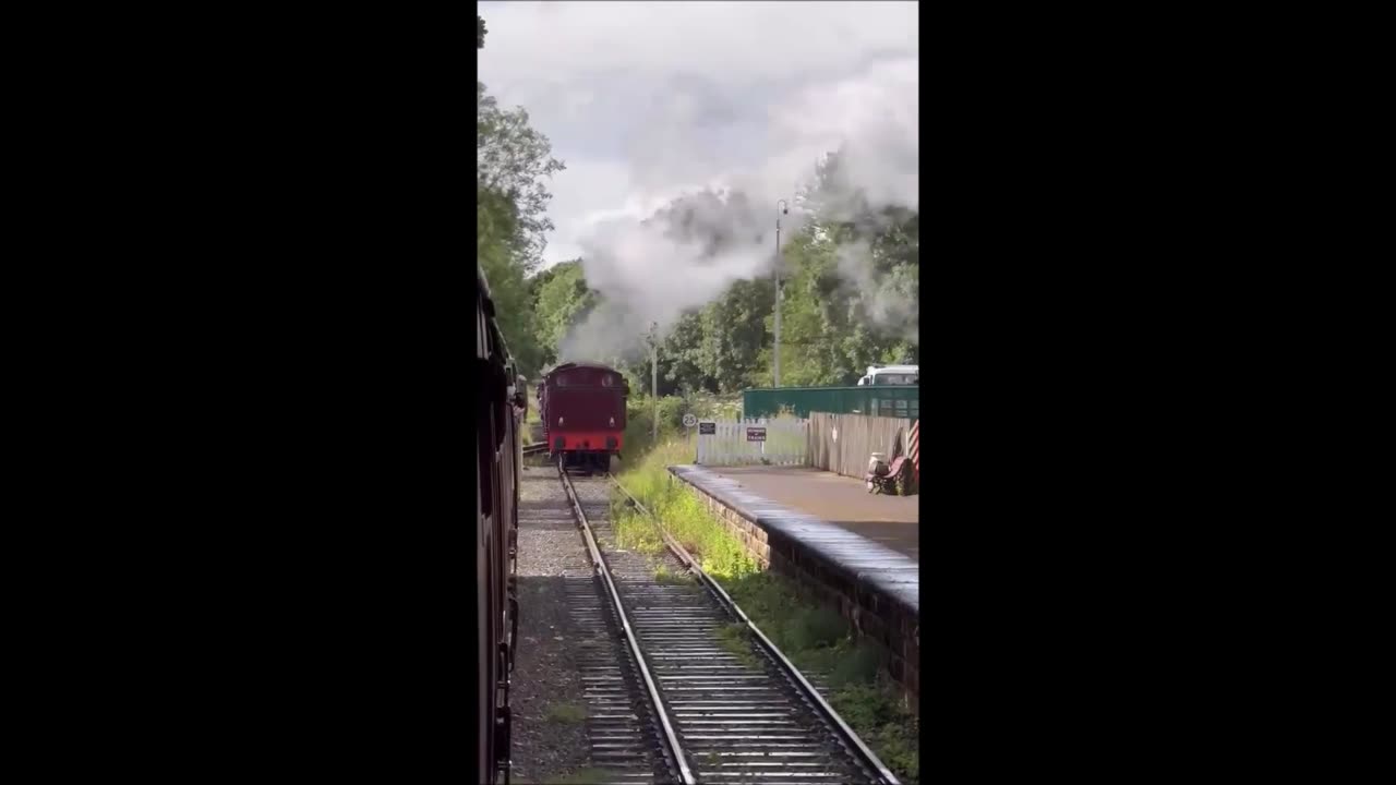 Wirksworth Railway Time lapse x100