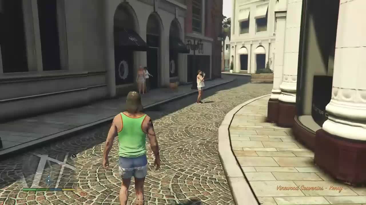 You stupid bald prick — GTA 5