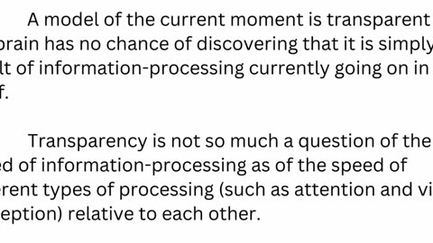 Clip - The Why, What, Who and How of Consciousness #Thomas Metzinger