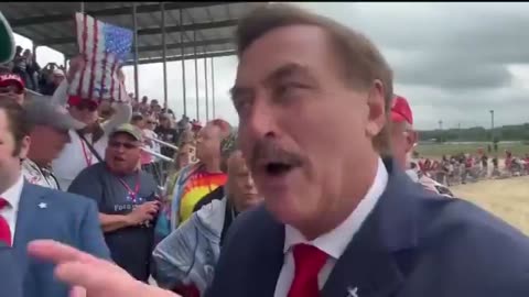 Mike Lindell says he is shaving his mustache to go incognito at the DNC.