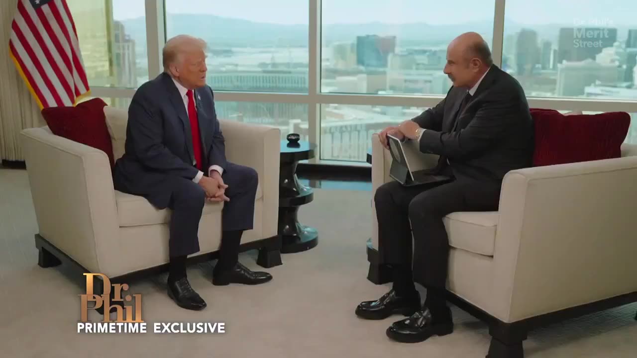 Trump reflects on near-death experience, faith in powerful Dr. Phil interview