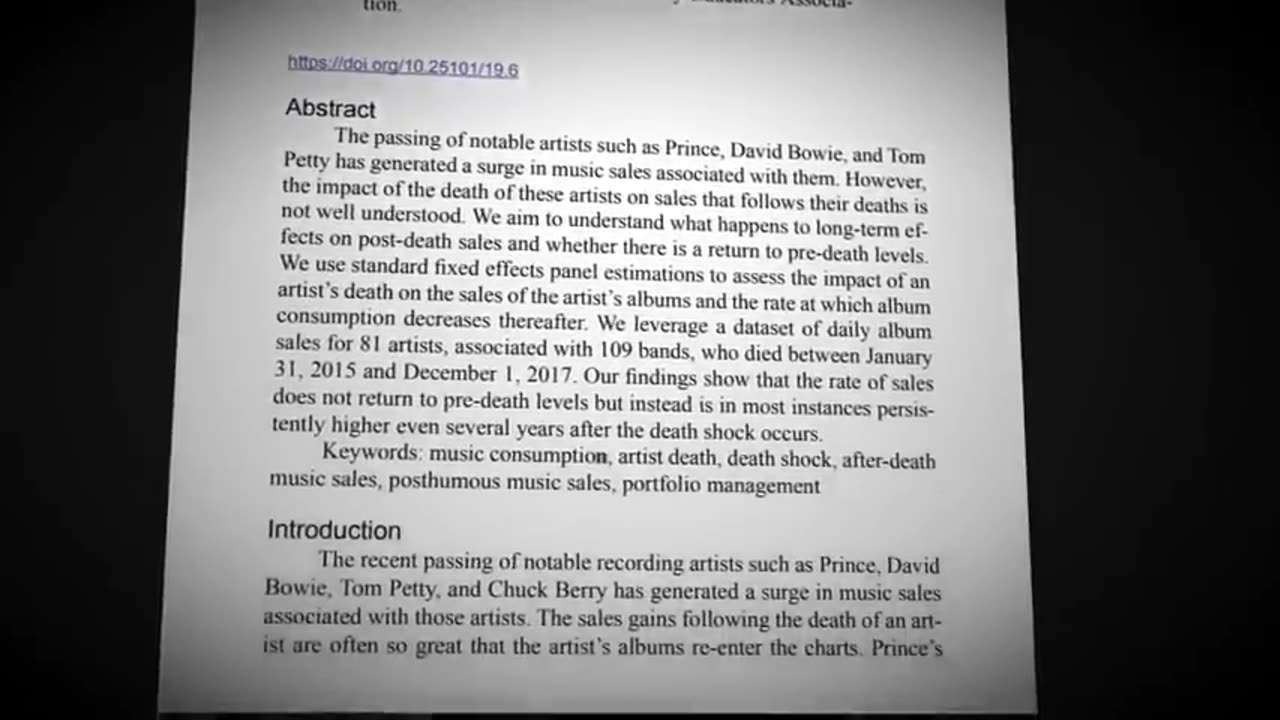 THE MUSIC INDUSTRY’S DARKEST SECRET