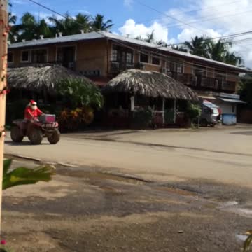 Santa Claus spotted in the Caribbean