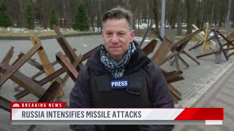 Russia intensifies Missile Attacks as Therly close in on ukraines capital