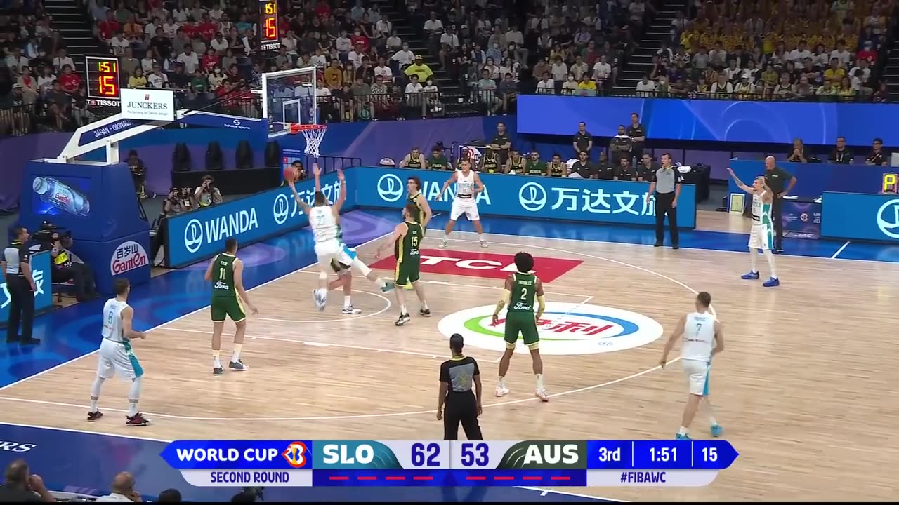 Slovenia 🇸🇮 vs Australia 🇦🇺 - Condensed Game - FIBA Basketball World Cup 2023