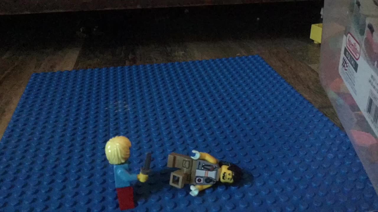 Legos are basically Minecraft? #stopmotion #animation #legos #llamaking