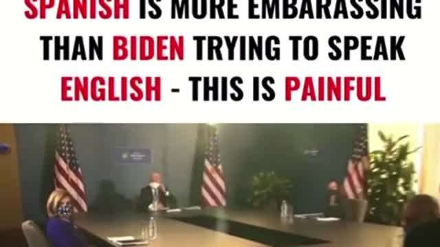 Yes We Can ? Apparently Jill Biden CANT ! ... Speak Spanish