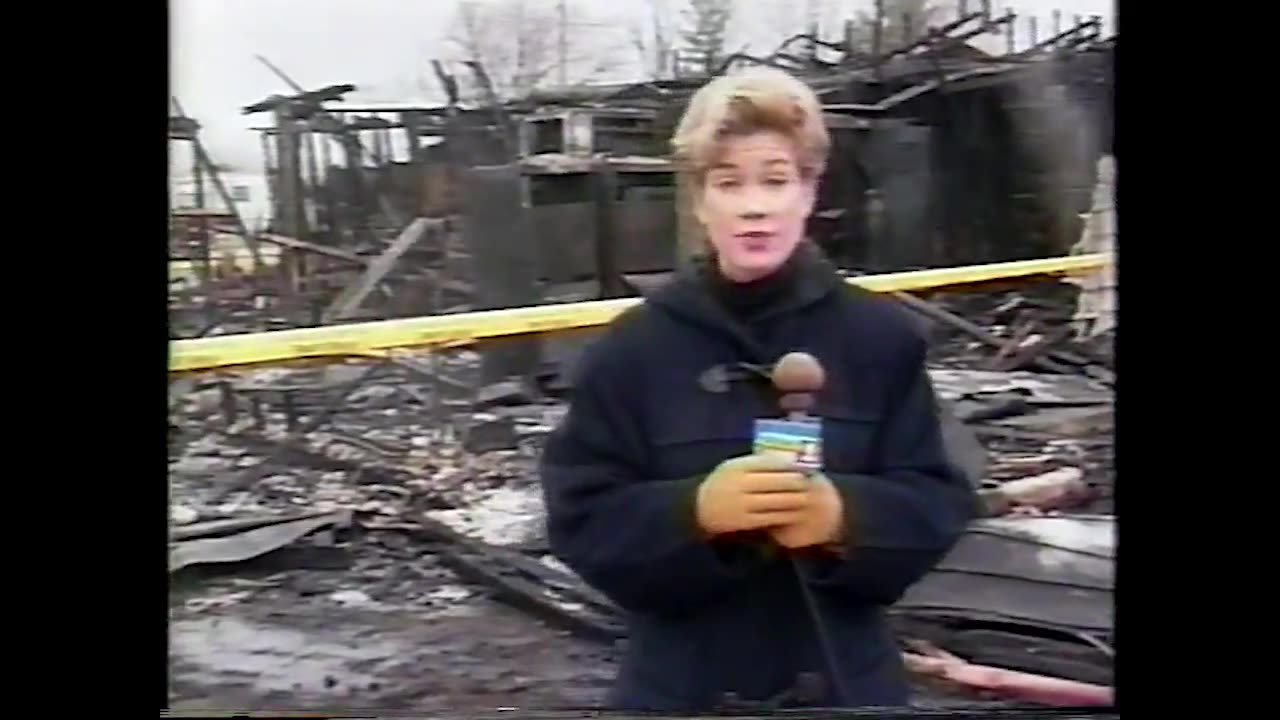 November 22, 1996 - WTWO Report on Fire at Brazil, Indiana's WSDM Radio