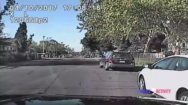 Sacramento Police Dashcam Video Of Violent Jaywalking Arrest