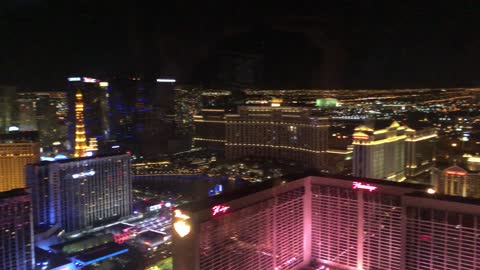 Amazing view of Las vegas at high roller