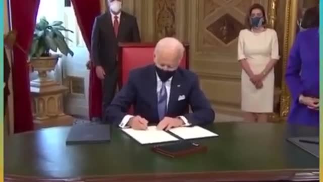 Biden-"I don't Know What I'm Signing" SIGNS IT ANYWAYS!