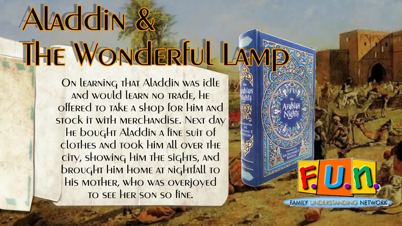 Audiobook: Aladdin & The Wonderful Lamp (Preview)