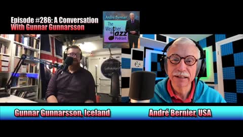 WeatherJazz® Episode #286: Guest Gunnar Gunnarsson (Iceland)