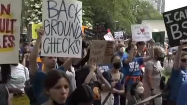 Protesters Rally Against Gun Violence in US Capital