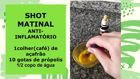 Shot Matinal ANTI-INFLAMATÓRIO