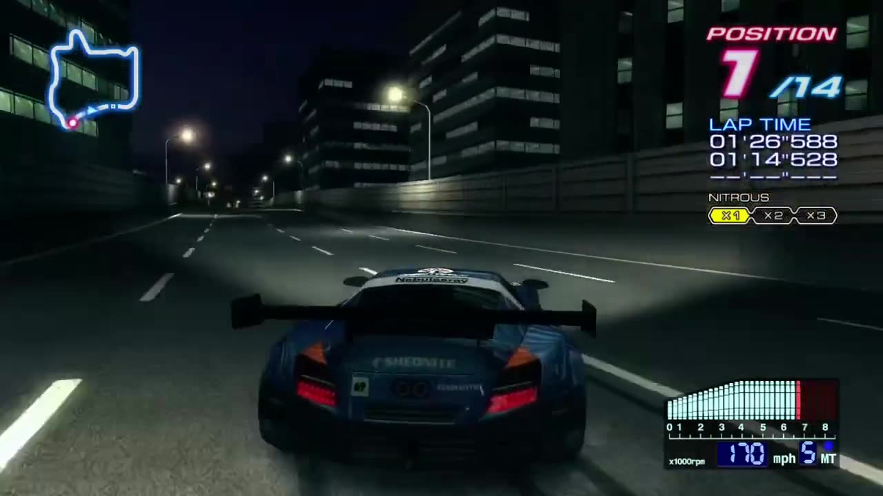 Ridge Racer 6 Basic Route #56 Gameplay(Career Walkthrough)