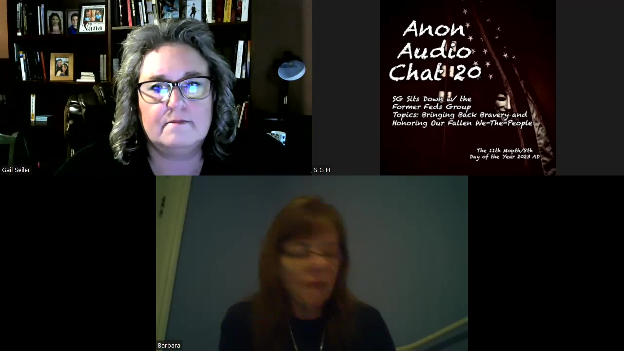 (11/8/2023) | Audio Chat 20 | SG Sits Down w/ Gail & Barbara of "Former Feds" | Accountability for Medical Murder