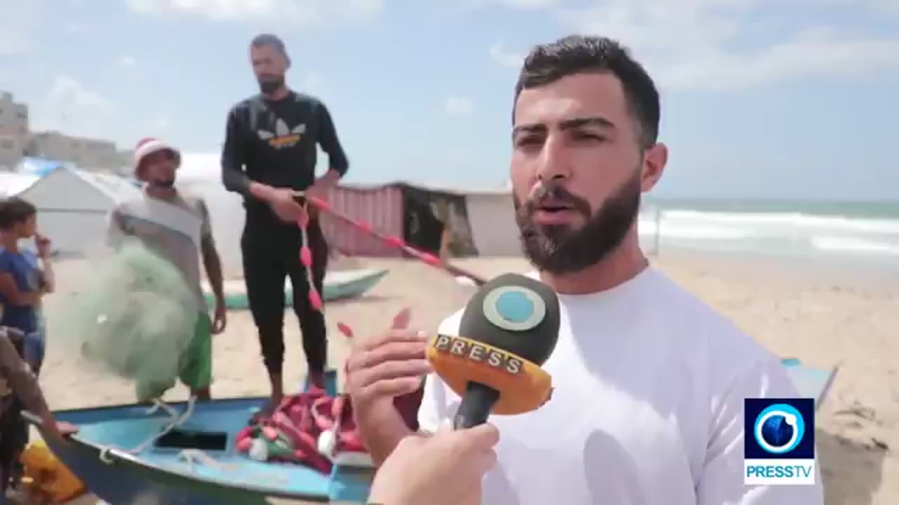 Gaza’s fishermen struggle for survival amid Israeli attacks