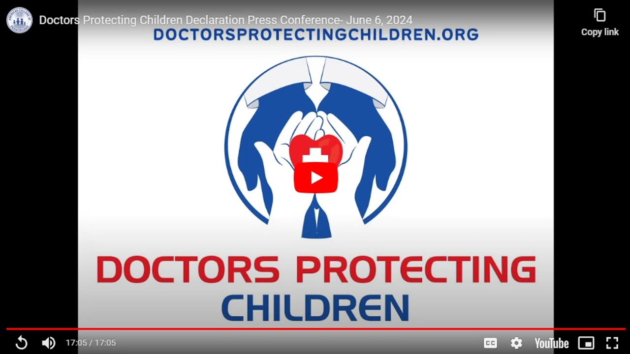 Doctors Protecting Children - Statement regarding Medical Care of Children