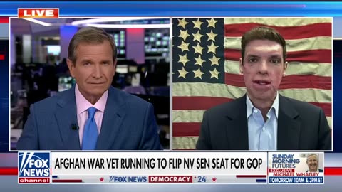War vet running for Senate says he's going to 'buck the trend' to flip Democrati