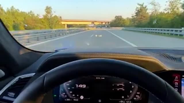 +340kmh Aventador SVJ Autobahn Flyby 🚀 Shorts