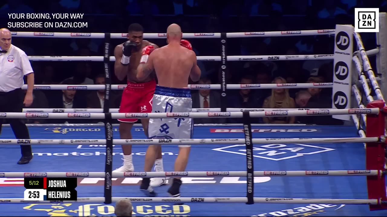 Anthony Joshua vs. Robert Helenius Fight Highlights