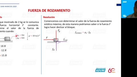 SEMESTRAL ADUNI 2021 | Semana 04 | Álgebra | Física