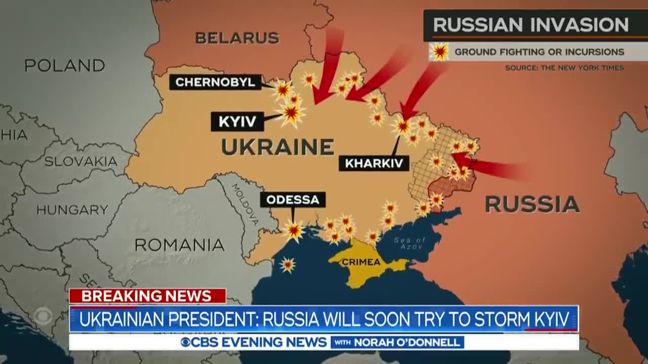 Russia will soon try to storm Kyiv, Ukrainian president says