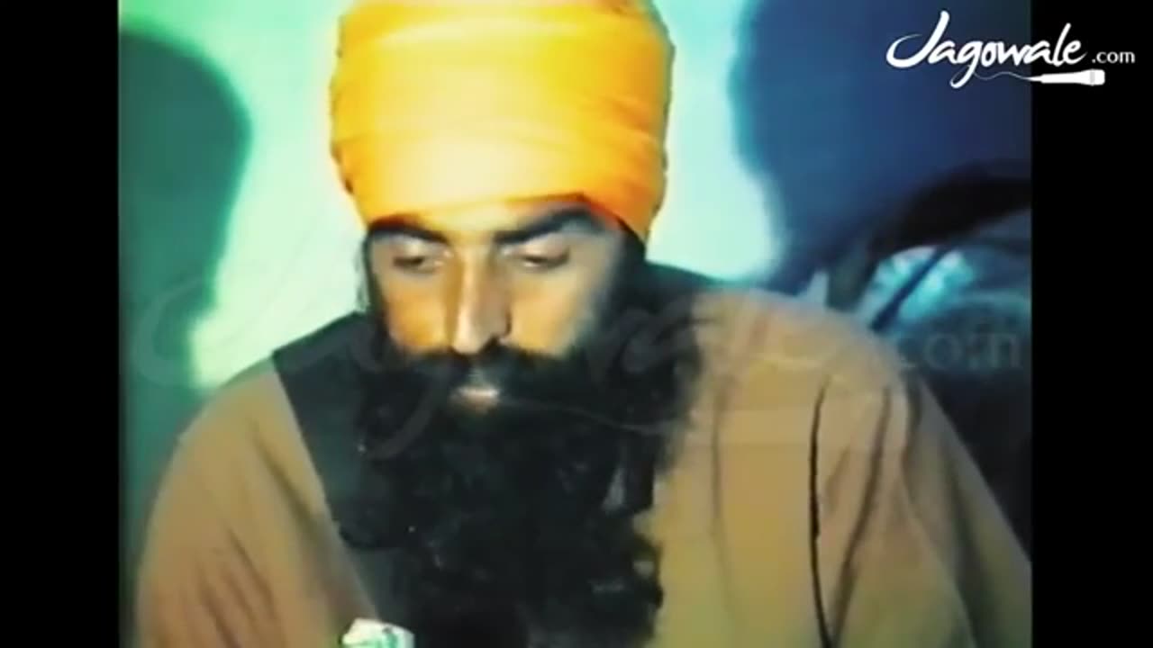 Shaheed Sant jarnail singh ji Khlasa Bhindranwale Talking with S. Kesar Singh Mand U.k