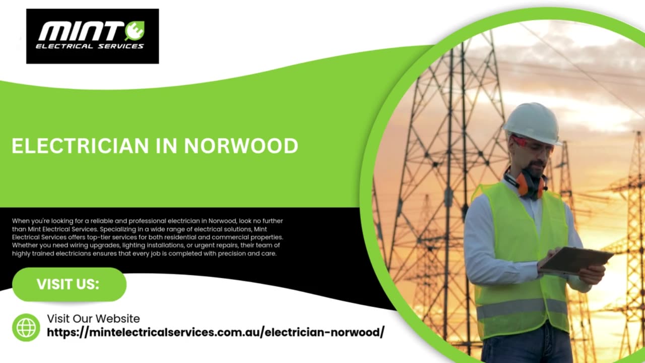 Comprehensive Electrical Solutions by a Skilled Electrician in Norwood for Homes and Businesses