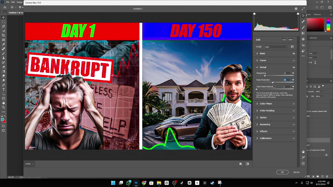 Day 1 To 150 thumbnail Design #graphicdesigner #graphicdesign #adobephotoshop #graohicdesigbing