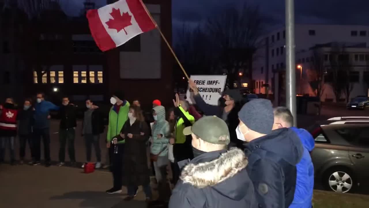 🇩🇪 GERMANS 🇩🇪 ❤️❤️SUPPORT❤️❤️ 🇨🇦🇨🇦CANADIANS🇨🇦🇨🇦 - FREEDOM PROTEST 2022 - 🍁🦫 IN GERMANY