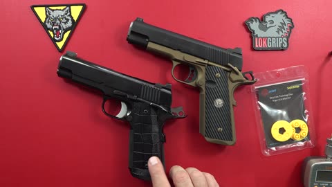 Sbardella Arms Full Stroke Commander 1911 vs. Wilson Combat CQB Elite Commander 1911