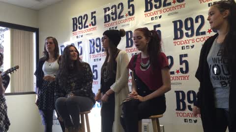 Renegade - Cimorelli (performance at Radio Station)