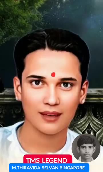 AI தொழில்நுட்பத்தில் நமது டி எம் எஸ் ஐயா SINGAPORE TMS FANS M.THIRAVIDA SELVAN PARA 6