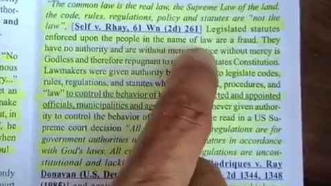 common law supreme to regulations