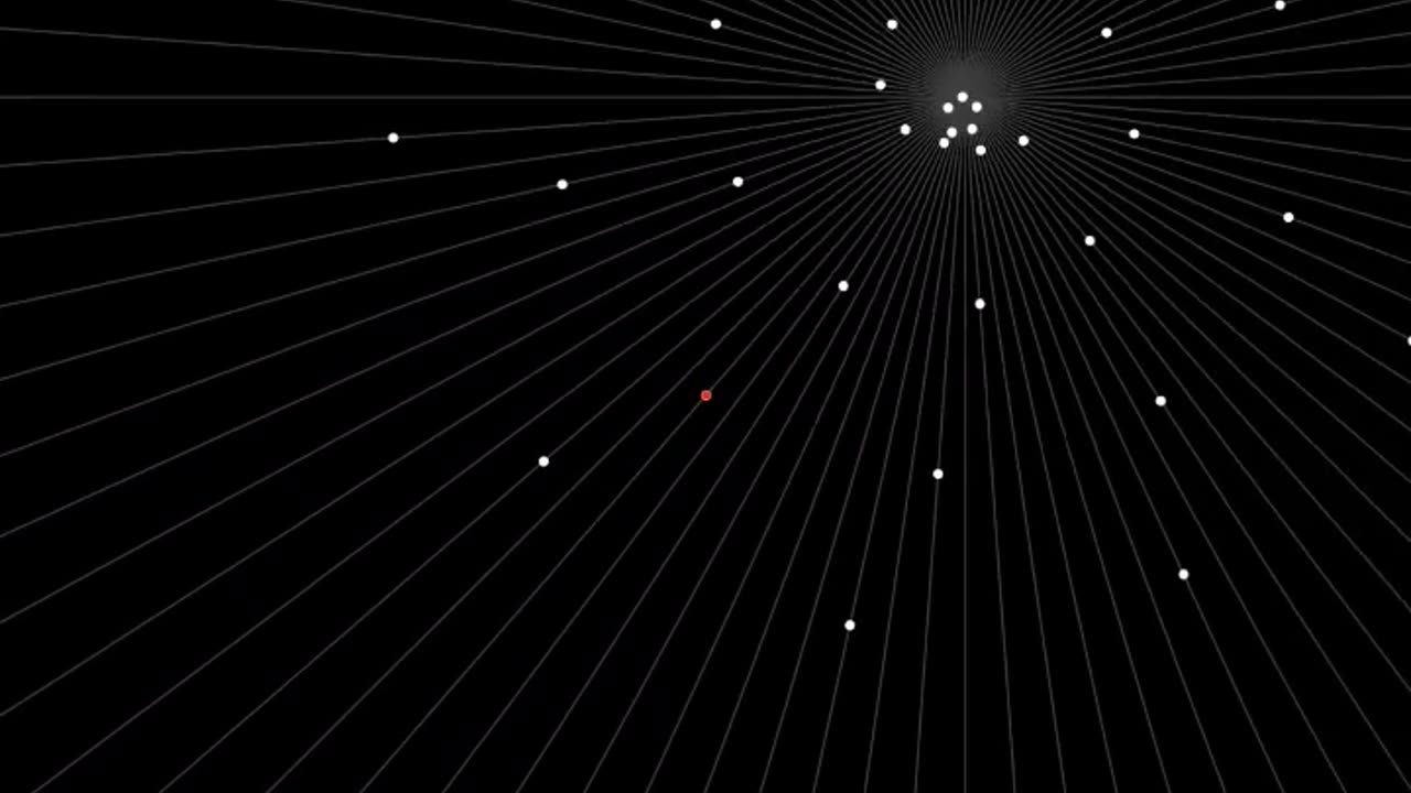 POV _ You are the main character and the world revolves around you #geometry #animation #inspiration