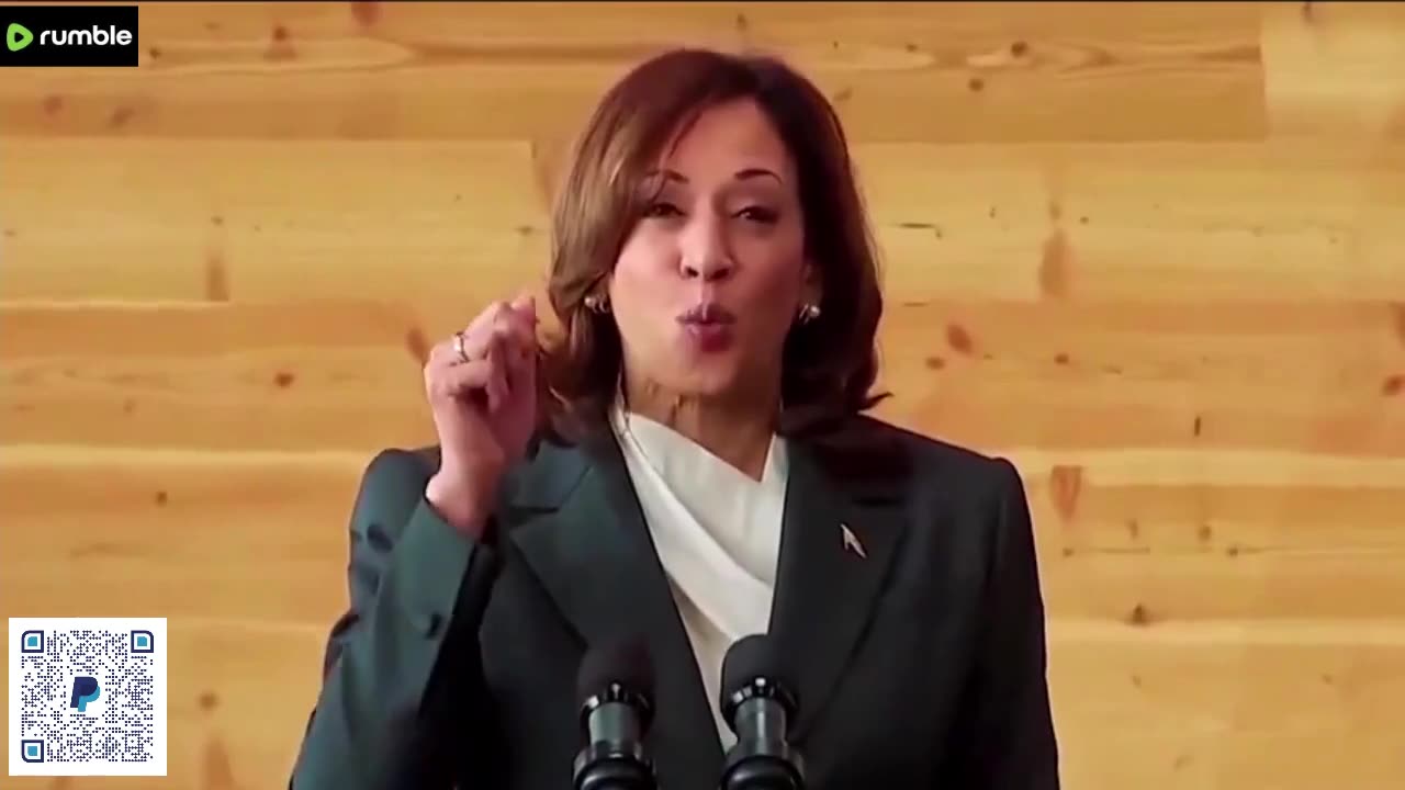 SAVAGE AD USING KAMALA HARRIS WORDS