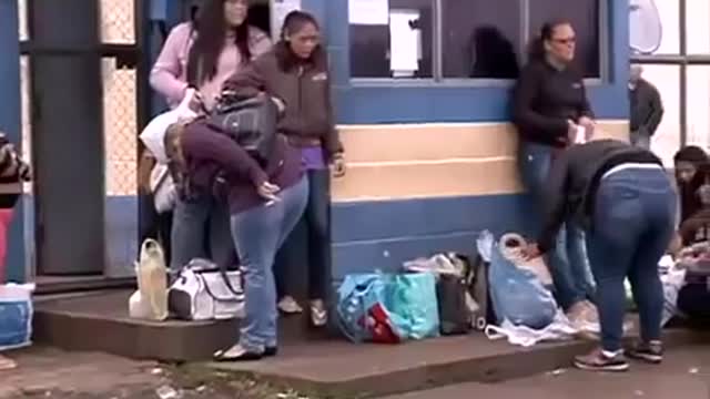 Crazy Goat Terrorizing People In Brazil