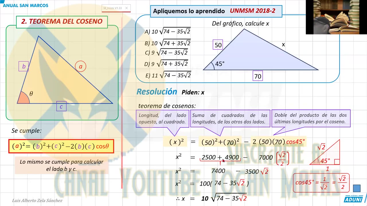 ANUAL ADUNI 2023 | Semana 21 | RM | Geometría | Aritmética S2