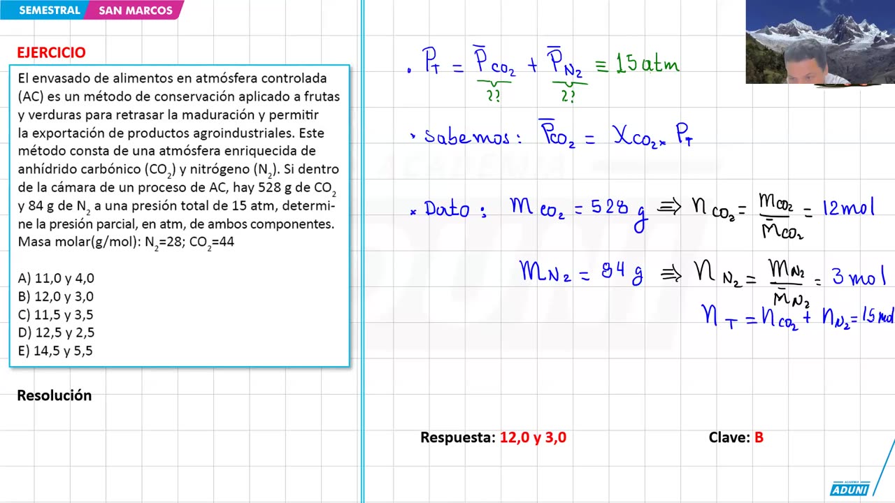 SEMESTRAL ADUNI 2024 | Semana 09 | RM | Trigonometría | Química