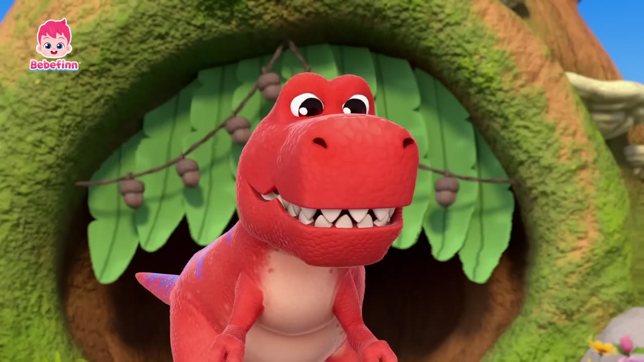 Dino Finger and The Dino World Song Series CompilationㅣBebefinn Nursery Rhymes for Kids