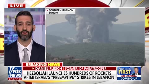Hezbollah launches hundreds of rockets into Israel over 'preemptive' strikes in Lebanon