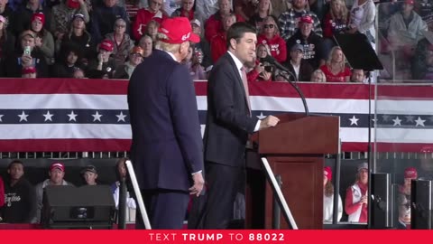 PRESIDENT TRUMP RALLY IN JUNEAU, WISCONSIN...