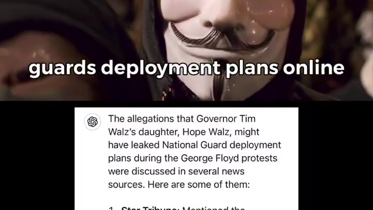 Anonymous exposes Tim Waltz