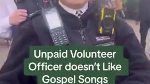 England： 'You're not allowed to sing church songs outside the church grounds