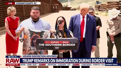 FULL REMARKS Trump visits border, SLAMS 'Border Czar' Kamala Harris LiveNOW from FOX