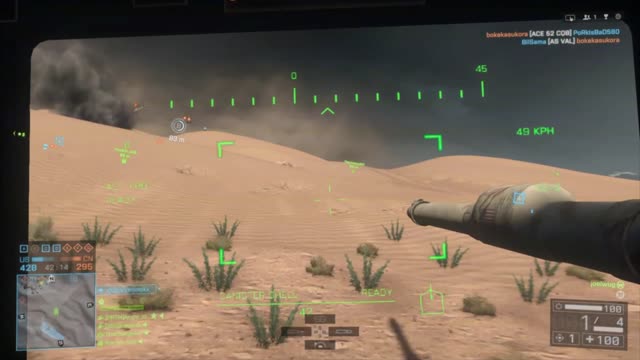 Tank shot down an aircraft in Battlefield 4 part2